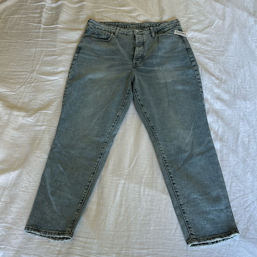 Old Navy high waisted mom jeans